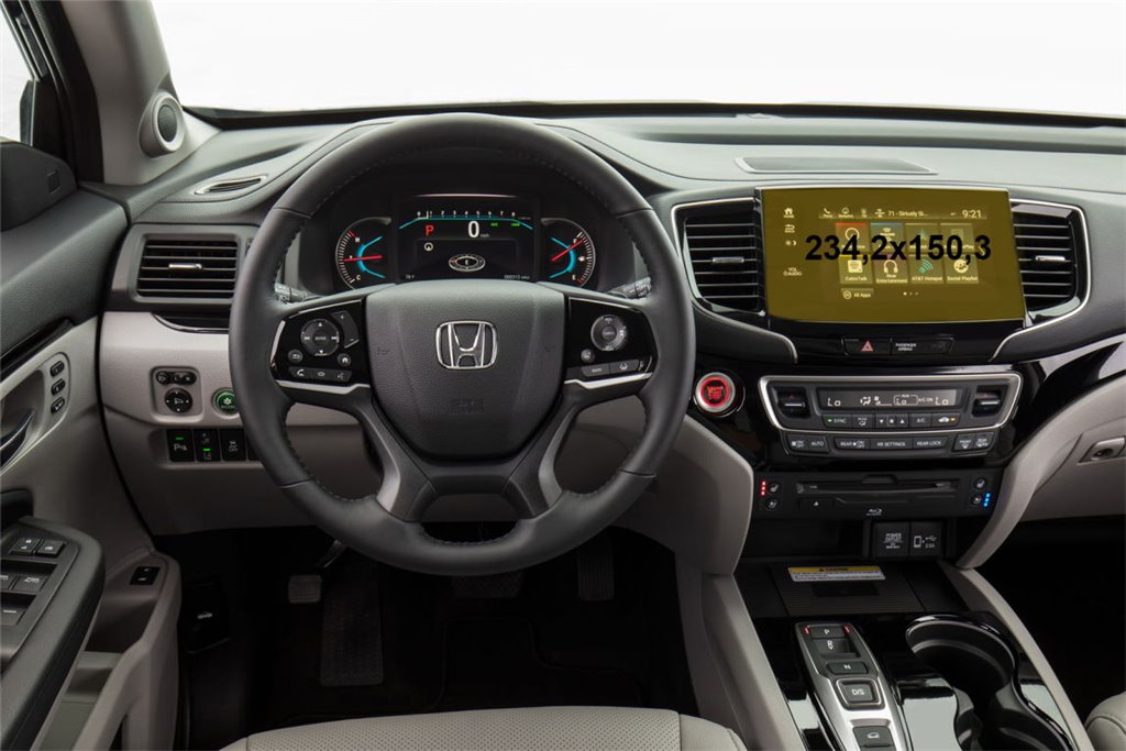 Honda Pilot 2016 - Present Multimedia Honda Connect 8 ExtraShield Screeen Protector-PILOT