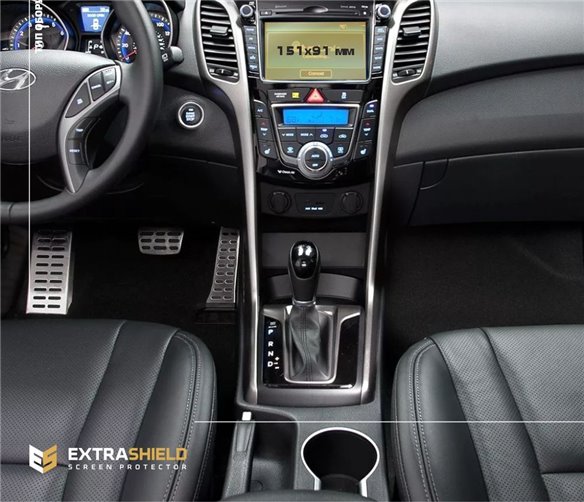 Hyundai Elantra 2018 - Attuale Multimedia 7 ExtraShield Screeen Protector-ELANTRA
