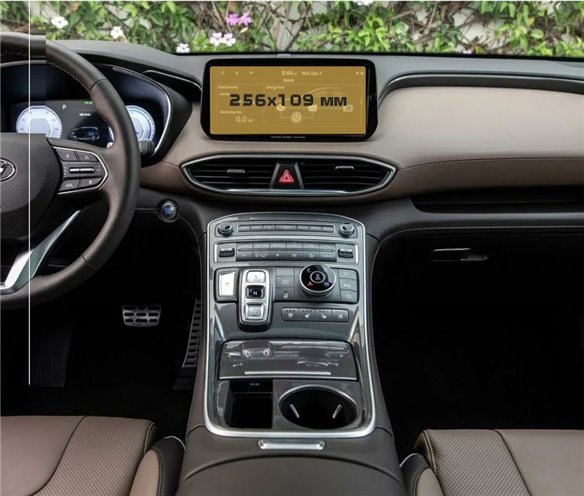 Hyundai Santa Fe 2021 - Present Multimedia 10,25 ExtraShield Screeen Protector-SANTA FE