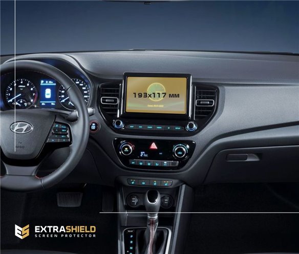Hyundai Solaris 2020 - Present Multimedia 8 ExtraShield Screeen Protector-