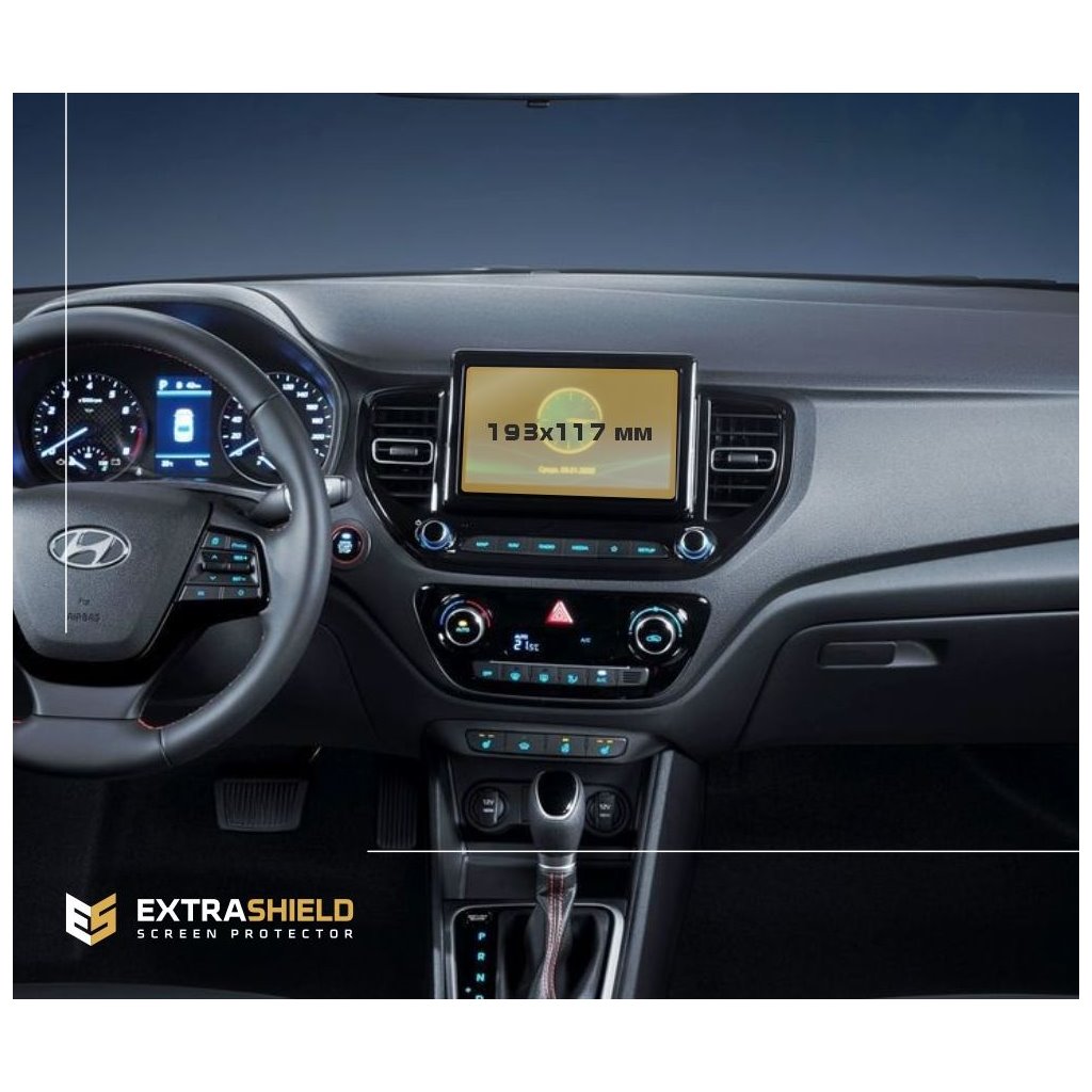 Hyundai Solaris 2020 - Gegenwart Multimedia 8 ExtraShield Verkleidungsschutz-