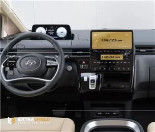 Hyundai Staria 2021 - Gegenwart Multimedia + Klimaautomatik ExtraShield Screeen Protector-STARIA