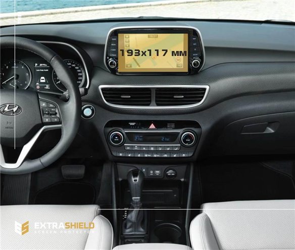 Hyundai Tucson 2015 - 2020 Multimedia 8 ExtraShield Screeen Protector-TUCSON