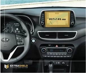 Hyundai Tucson 2018 - Attuale Multimedia 8 ExtraShield Screeen Protector-TUCSON
