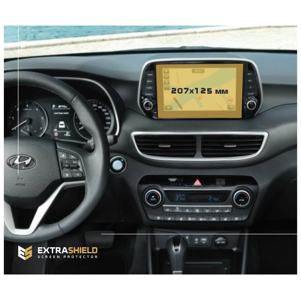 Hyundai Tucson 2018 - Attuale Multimedia 8 ExtraShield Screeen Protector-TUCSON Hyundai Tucson 2018 - Attuale Multimedia 8 ExtraShield Screeen Protector-TUCSON