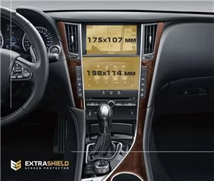 Infiniti Q50 (V37) 2016 - Oggi Multimedia + Clima automatico 7-8 ExtraShield Screeen Protector-Q50