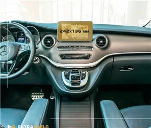 Mercedes-Benz Classe V (W447) 2014 - Oggi Multimedia 7 ExtraShield Screeen Protector-V-KLASSE W447