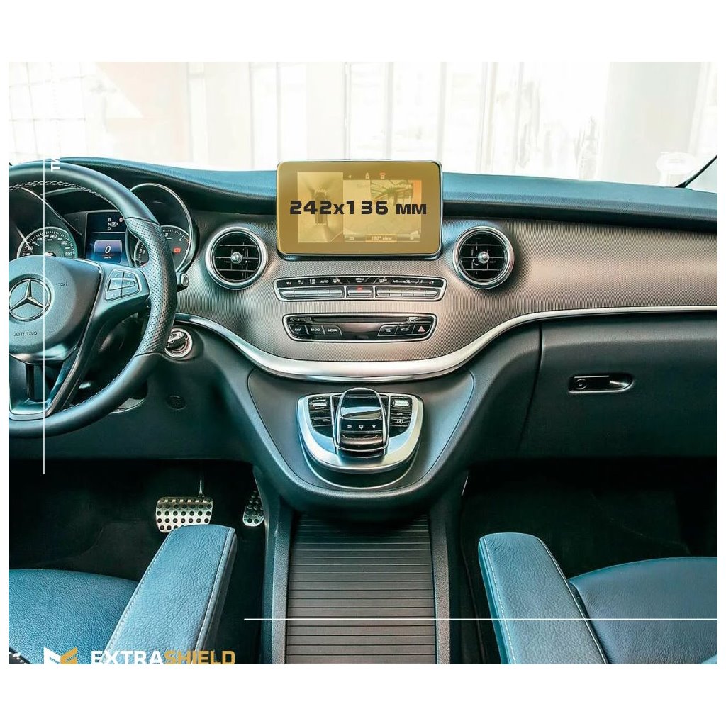 Mercedes-Benz Classe V (W447) 2014 - Oggi Multimedia 7 ExtraShield Screeen Protector-V-KLASSE W447 Mercedes-Benz Classe V (W447) 2014 - Oggi Multimedia 7 ExtraShield Screeen Protector-V-KLASSE W447