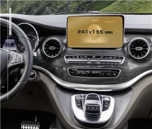 Mercedes-Benz Classe V (W447) 2019 - Oggi Multimedia ExtraShield Screeen Protector-V-KLASSE W447