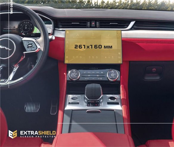 Jaguar F-PACE 2021 - Present Multimedia 11,4 ExtraShield Screeen Protector-F-Pace