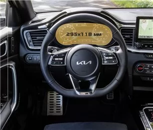 KIA Xceed 2019 - Attuale tachimetro digitale 12,3 ExtraShield Screeen Protector-CEED