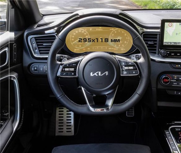 KIA Xceed 2019 - Present Digital Speedometer 12,3 ExtraShield Screeen Protector-CEED