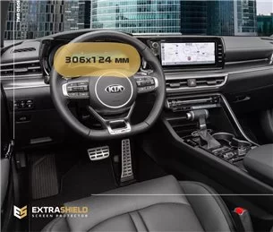 KIA K5 2019 - Present Digital Speedometer 12,3 ExtraShield Screeen Protector-