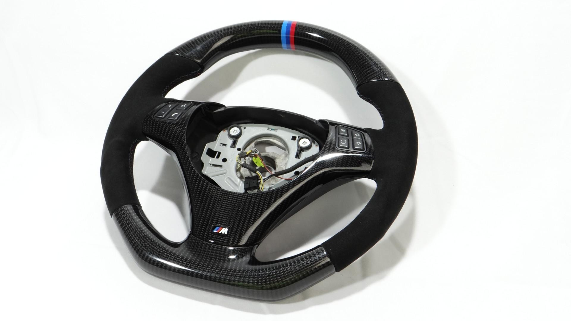 BUY !!! BMW E90 E92 E93 E87 E82 E88 E81 M1 M3 Steering Wheel Carbon  Alcantara ! — Kubay Design