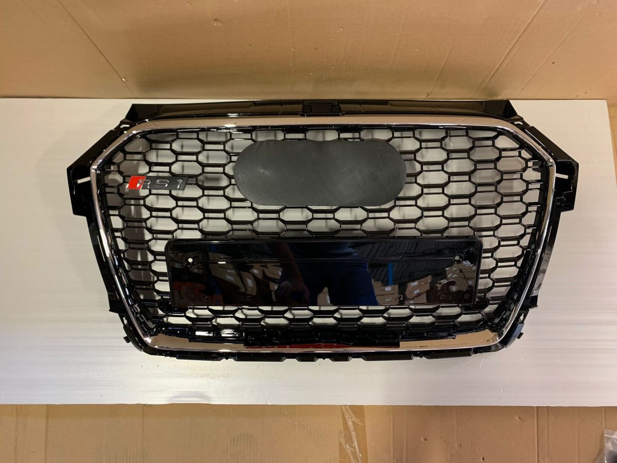 Audi RS-Style Front Grille for Audi A1 2015-2018 Chrome - Image 8