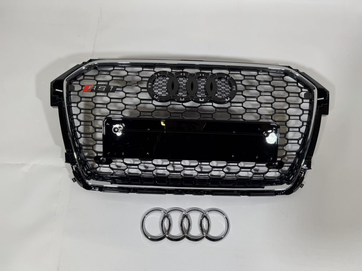 Audi RS-Style Front Grille for Audi A1 2015-2018 Chrome - Image 11