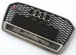 RS6 Chrome Quattro Front Bumper Radiator Grille for Audi A6 2012–2015 - Image 3