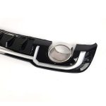 RS3-Style Rear Diffuser with Exhaust Tips for Audi A3 Sedan 2016–2020 - Image 2