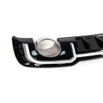 RS3-Style Rear Diffuser with Exhaust Tips for Audi A3 Sedan 2016–2020 - Image 4