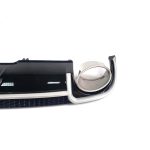 RS4 Style Rear Diffuser with Exhaust Tips Black for Audi A4 B9 2015–2019 - Image 3