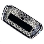 RS4 Style Front Radiator Grille for Audi A4 B9 2015–2019 - Image 2