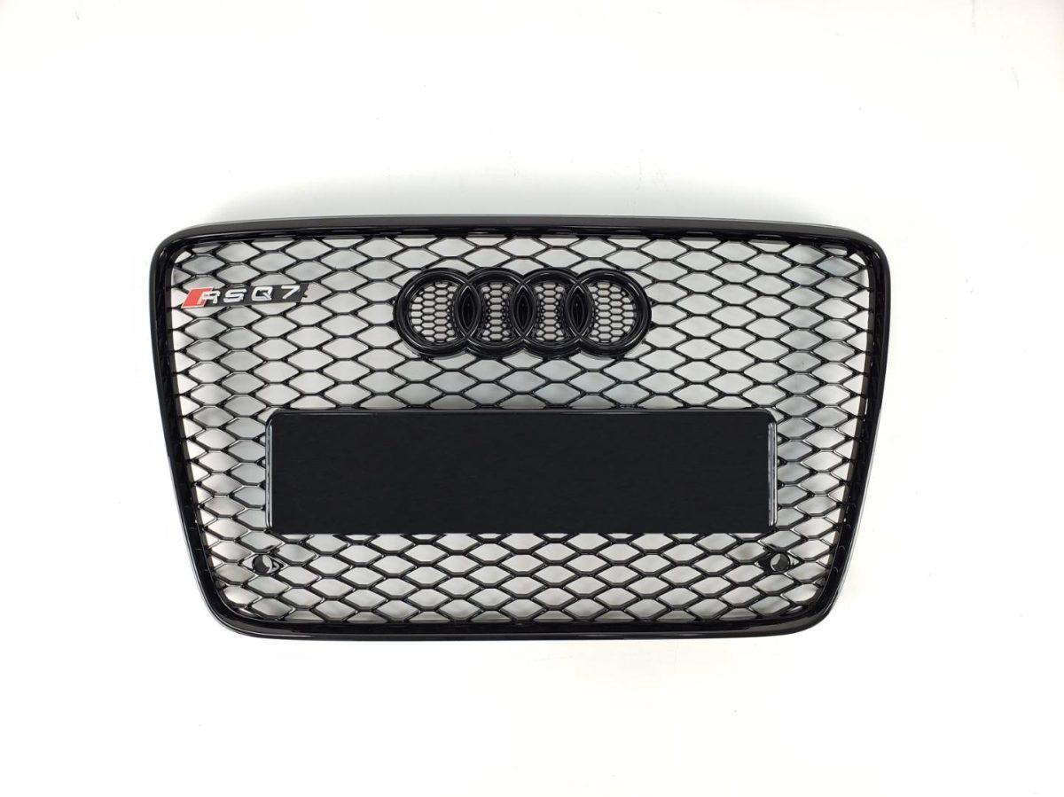 RSQ7 Black Front Bumper Radiator Grille for Audi Q7 (2006–2015) RSQ7 Black Front Bumper Radiator Grille for Audi Q7 (2006–2015) by Kubay Design