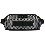 RSQ7 Black Front Bumper Radiator Grille for Audi Q7 2017–2020 - Image 2