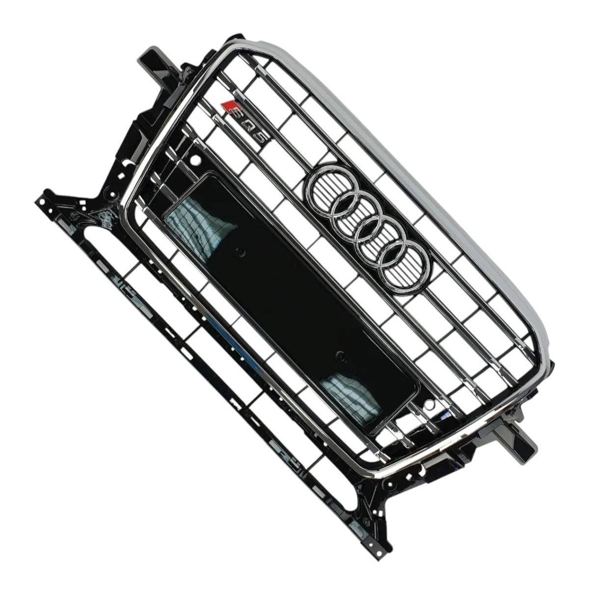 SQ5 Chrome Front Bumper Radiator Grille for Audi Q5 S-Line 2012–2015 - Image 3