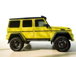 Mercedes-Benz W463 G-Class with AMG 4×4² style conversion kit installed – off-road widebody look