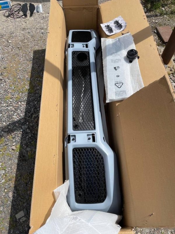 AMG style front bumper ABS plastic for Mercedes-Benz G-Class W463 1979–2018, OEM-fit replacement ready for painting