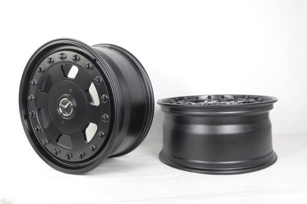 R20 alloy wheels set 4pcs for Mercedes-Benz G-Class W463, sporty design with OEM 5×130 fitment and premium finish