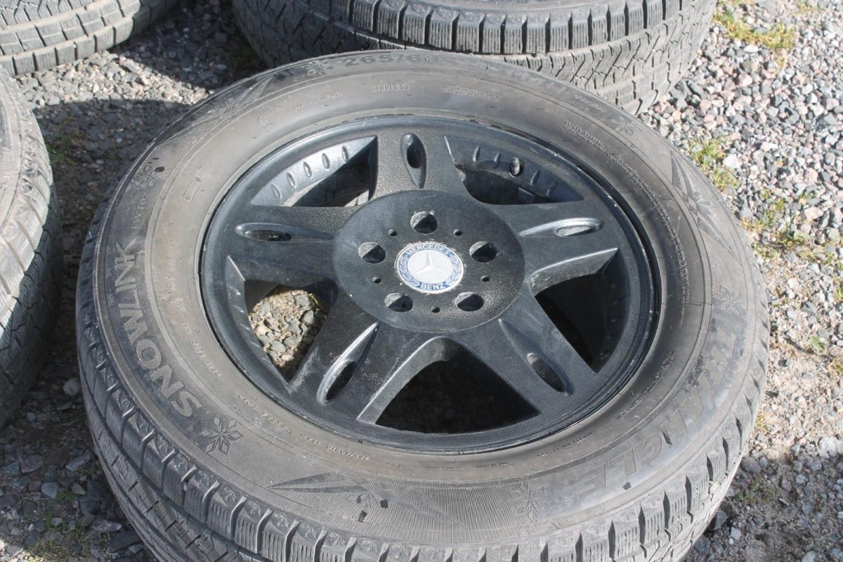 R18 Black Rims with Tires Set for Mercedes-Benz G-Class W463/W463A/W464 - Image 2