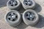R18 black rims with 265/60 tires set for Mercedes-Benz G-Class W463, W463A, W464, OEM wheels upgrade