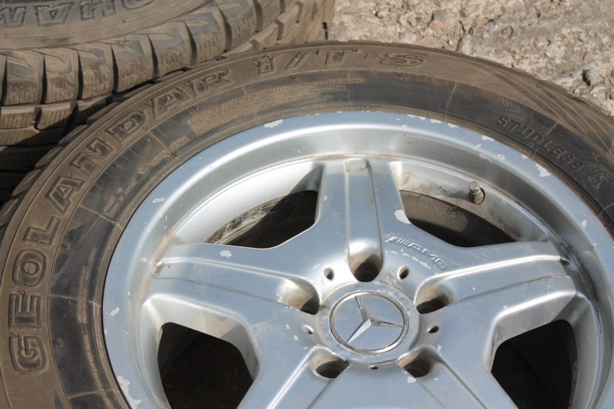 AMG R18 Rims with Tires Set (4pcs) for Mercedes-Benz G-Class  - Image 7