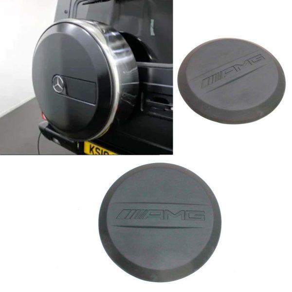 Fiberglass AMG rear spare wheel cover plate for Mercedes-Benz G-Class W463, unpainted Kubay Design upgrade