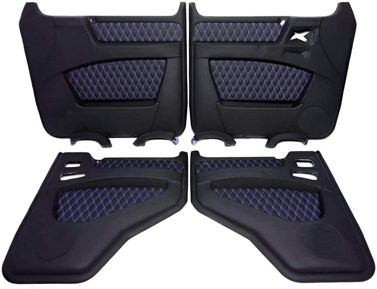 Interior Door Panels Fiberglass with Leather Trim for Mercedes-Benz G-Class W463 G-Wagon 1979–2001 - Image 3