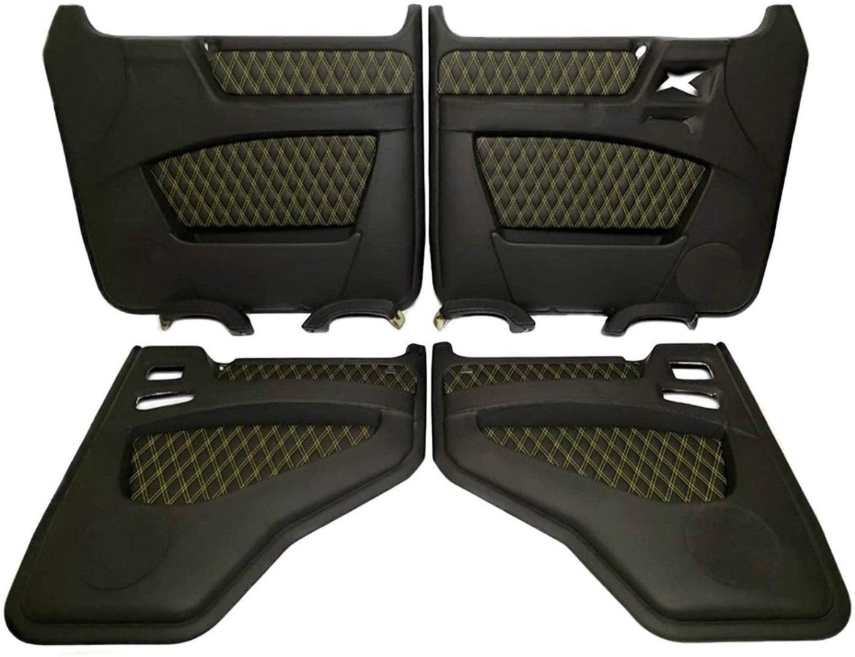 Interior Door Panels Fiberglass with Leather Trim for Mercedes-Benz G-Class W463 G-Wagon 1979–2001 - Image 5