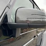 Kubay Design ABS plastic mirror spacers for Mercedes-Benz G-Class W463 6×6, durable lightweight exterior upgrade with smooth black finish, enhances visibility with OEM-style precision fit.