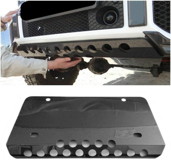 Carbon Fiber Front Bumper Skid Plate Engine Guard for Mercedes-Benz G-Class W463 G63, G55 – Kubay Design premium upgrade.