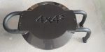 Rear Spare Wheel Cover Carbon Fiber for Mercedes-Benz G-Class W463 4×4² Squared - Image 2