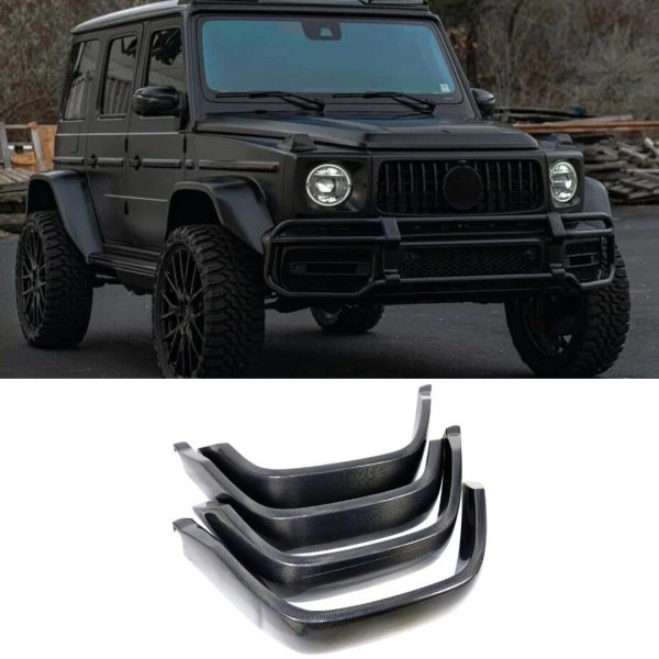 Carbon Fiber Fender Flares For Mercedes-Benz G-Class W463A 4×4 Squared Phono 23