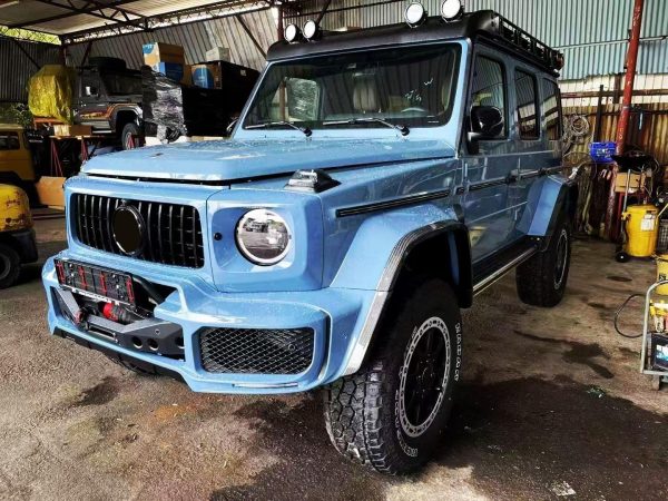 Carbon Fiber Fender Flares Extensions Covers For Mercedes-Benz G-Class W463A 4×4 Phono 15