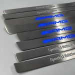 AMG Blue LED Illuminated Door Sills (4 pcs) for Mercedes-Benz W222 - Image 9