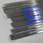 AMG Blue LED Illuminated Door Sills (4 pcs) for Mercedes-Benz W222 - Image 11