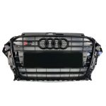 Front Radiator Grille S3 Style Black for Audi A3 2013–2016