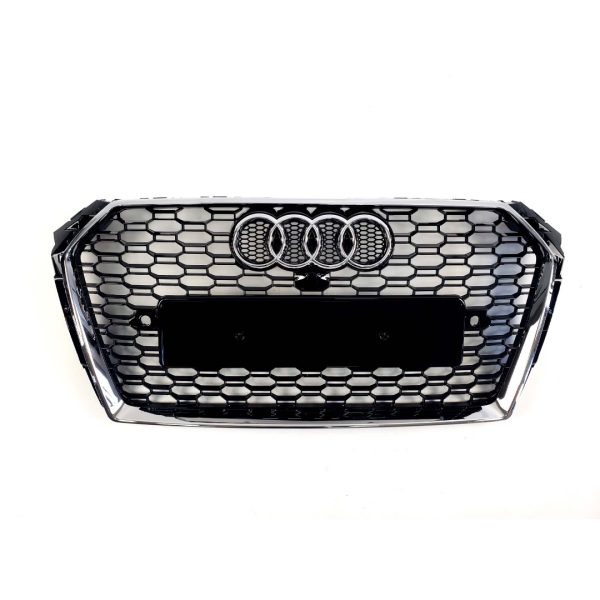 RS4 Style Front Radiator Grille for Audi A4 B9 2015–2019 Phono 7