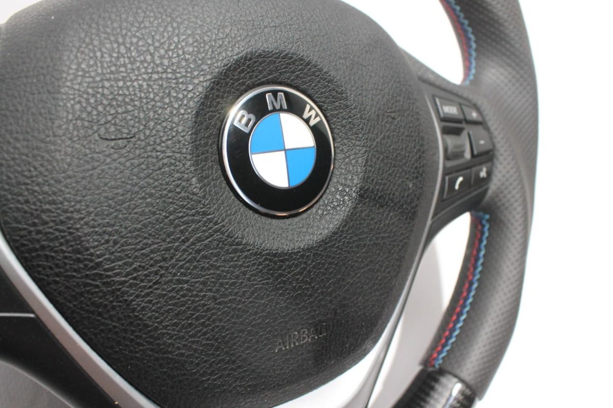 Steering Wheel Carbon Leather BMW F30 F31 F15 F16 - Image 3