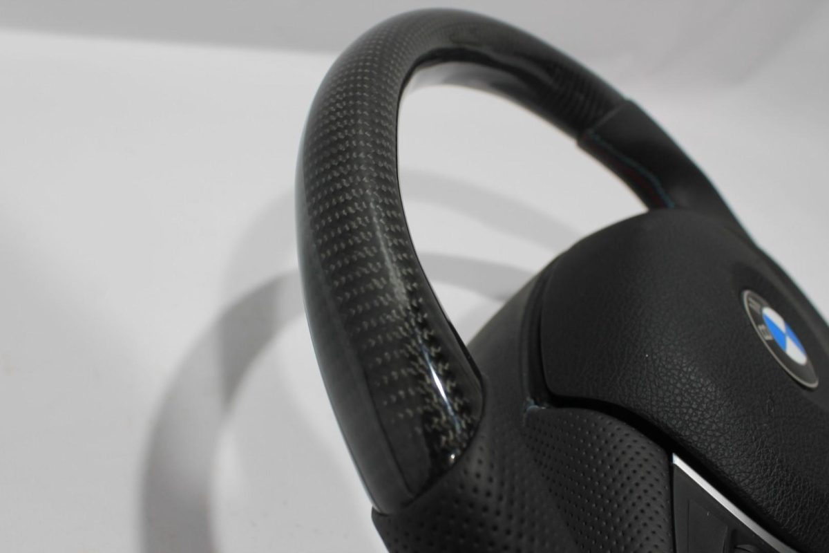 Steering Wheel Carbon Leather BMW F30 F31 F15 F16 - Image 7