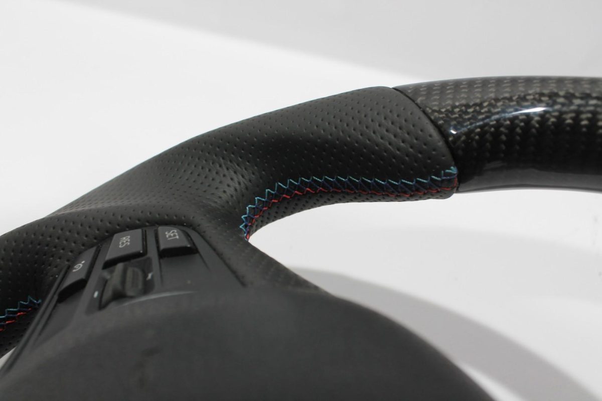 Steering Wheel Carbon Leather BMW F30 F31 F15 F16 - Image 9