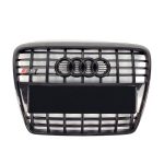 6 Style Black Front Bumper Radiator Grille Audi A6 2008–2011